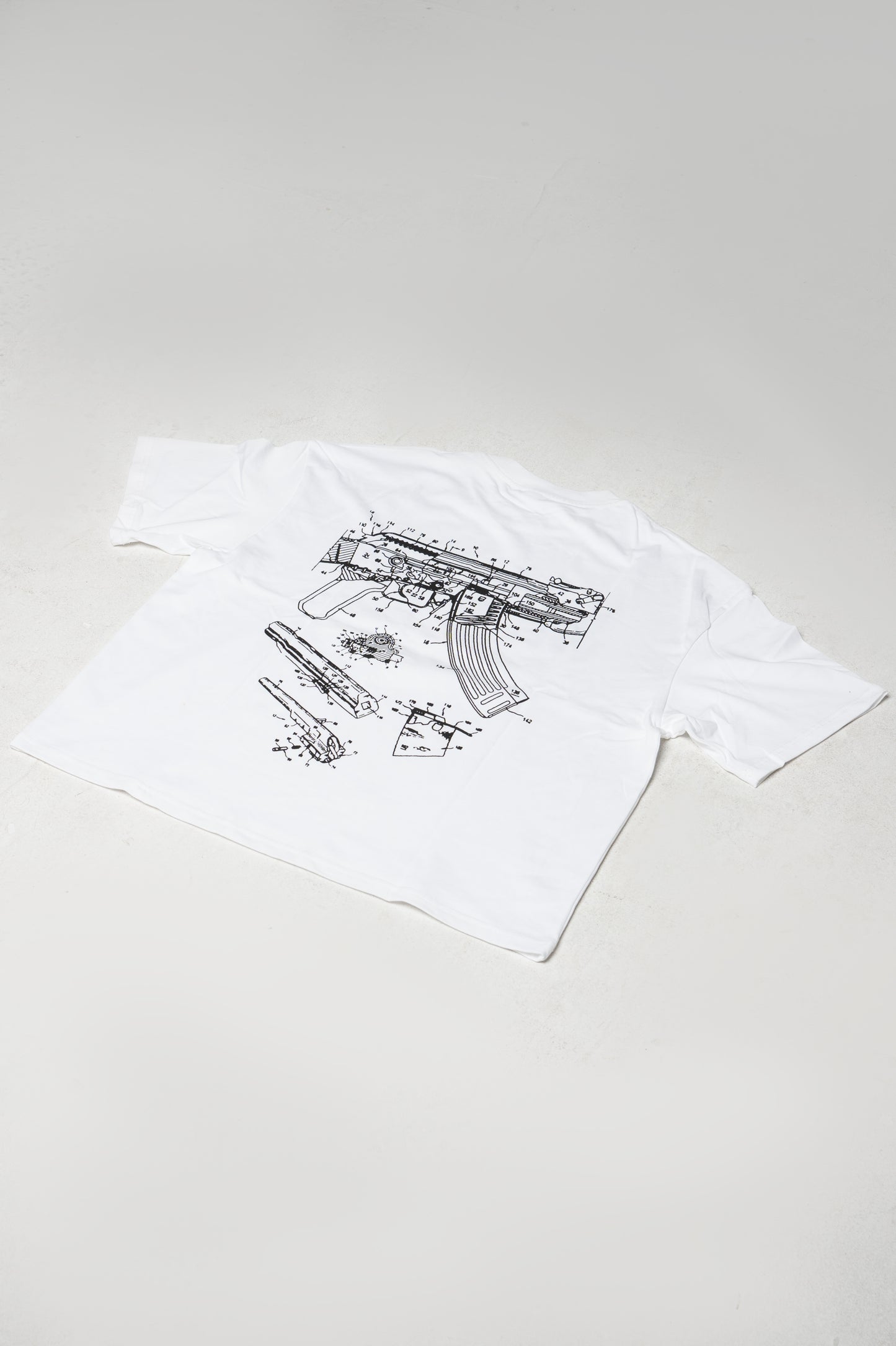 White In Draco We Trust Tee (Premade)